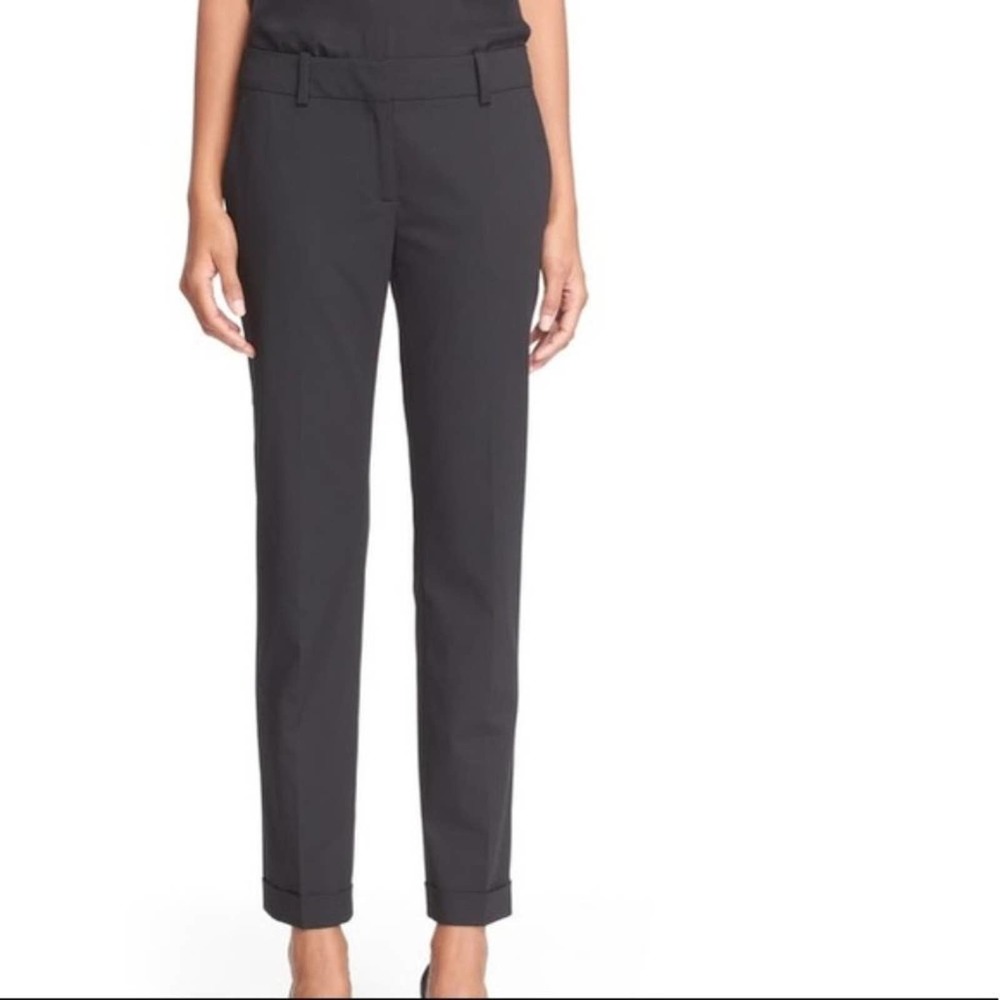 The Kooples cuffed suit pants black euro 36